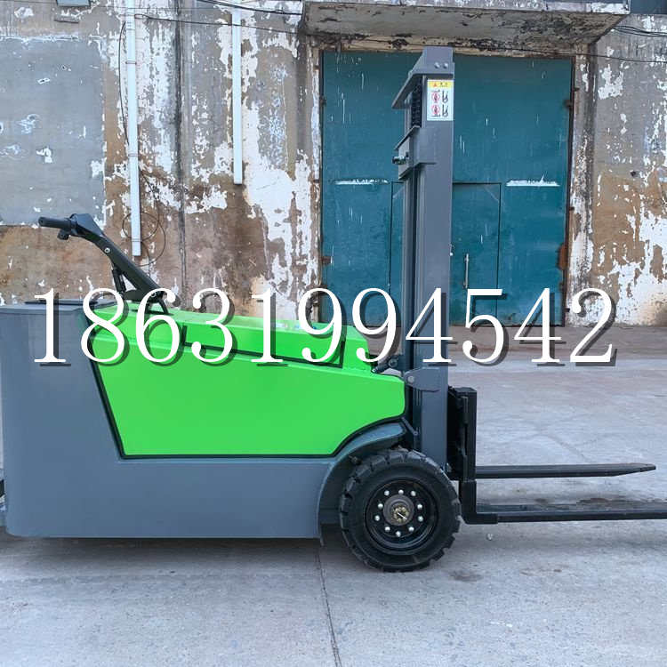 鸡冠区小型电动叉车1吨2吨步行站驾式电瓶堆高充电装卸车液压升降车铲车